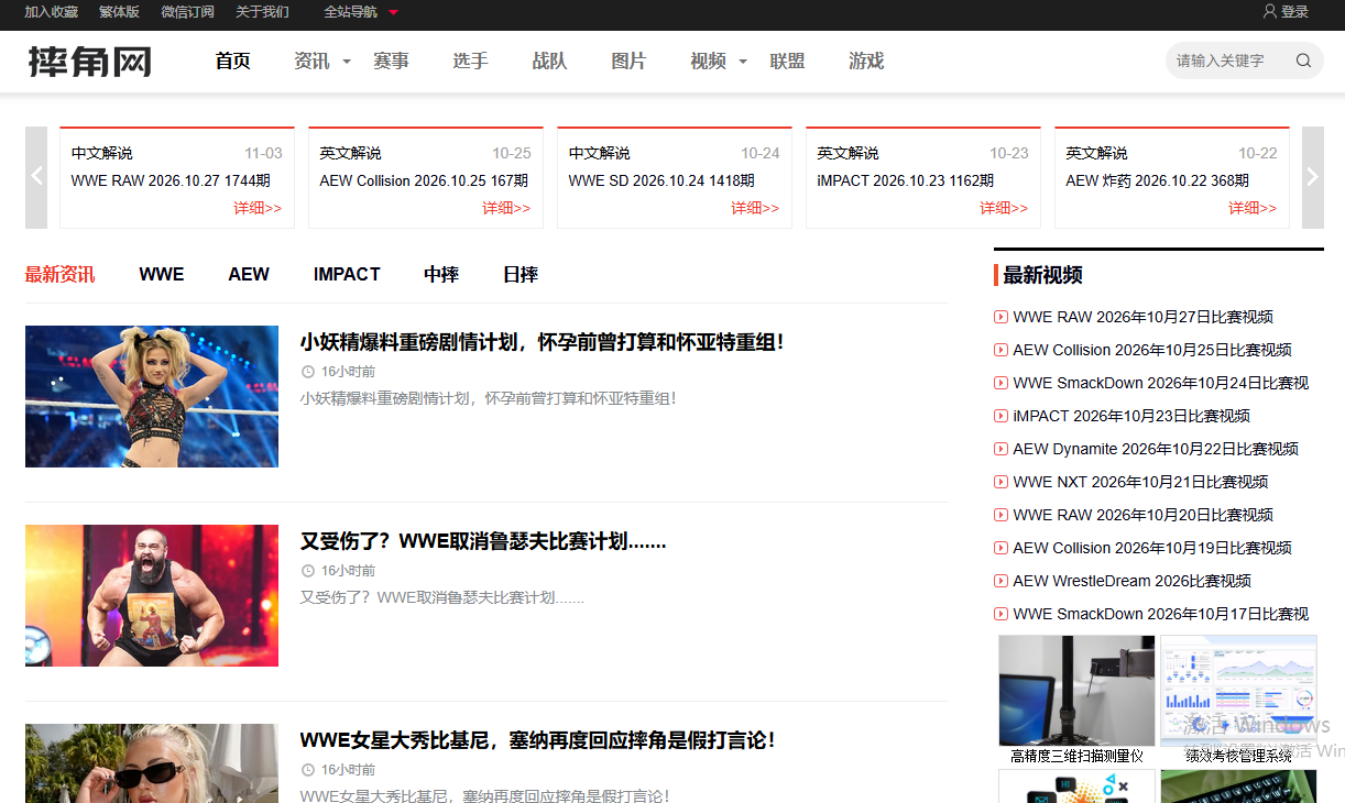 摔角网