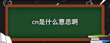 cn是什么意思 cn是什么意思